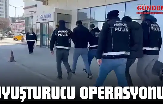 Kastamonu'da Uyuşturucu Operasyonu: 2 Kişi Tutuklandı!