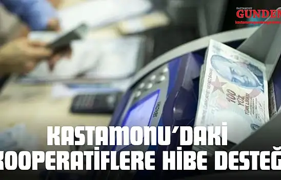 Kastamonu'daki Kooperatiflere Hibe Desteği