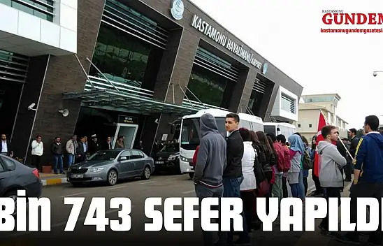 Kastamonu'dan Bin 743 Sefer Yapıldı