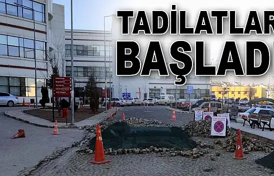 Kastamonu Eğitim Araştırmada Çevre Düzenlemesi Tadilatı Başladı