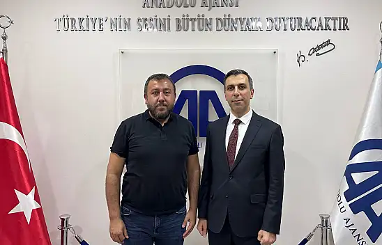 Kastamonu İl Basın ve Halkla İlişkiler Müdürü Nalbant, AA Kastamonu Bürosu'nu ziyaret etti