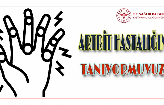 Kastamonu İl Sağlık'tan artrit bilgilendirmesi