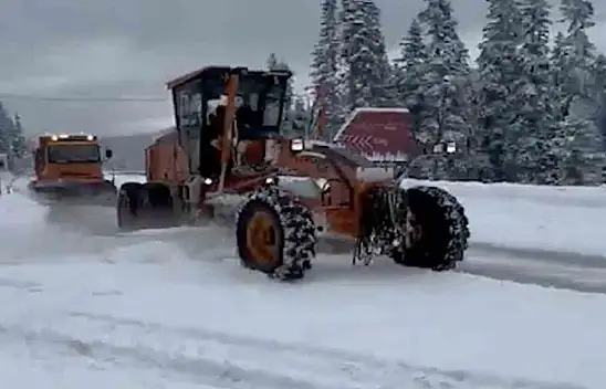 Ilgaz'da Kar Kalınlığı 28 Santimetreye Ulaştı