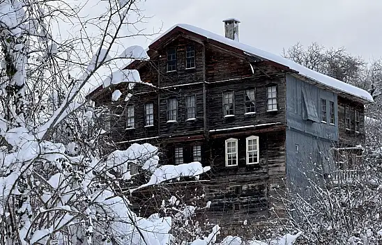 Kastamonu'nun Yüksek Kesimlerinde Kar Yağışı Etkili Oluyor
