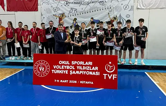 Kastamonu Okul Sporları Voleybol Turnuvasında Türkiye Şampiyonu
