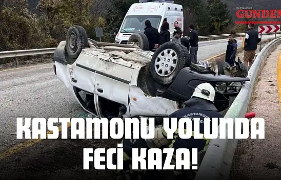 Kastamonu Yolunda Feci Kaza!