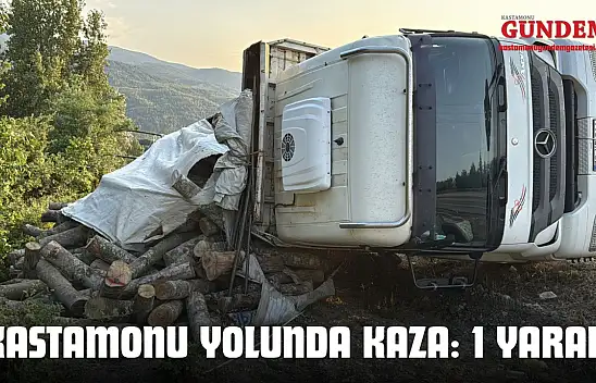 Kastamonu Yolunda Kaza: 1 Yaralı