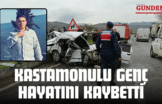 Kastamonulu Genç Trafik Kazasında Hayatını Kaybetti