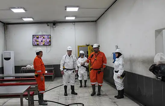 Kaymakam Uçar'dan Maden Ocağı Ziyareti