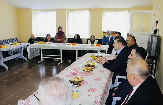 Kaymakam Uçar'dan Taşoluk Köyüne Ziyaret