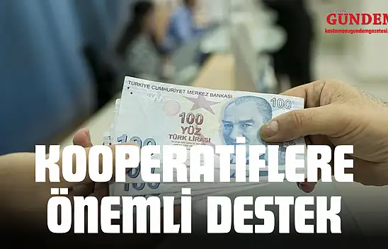 Kooperatiflere Önemli Destek