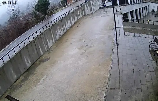 Köpeğin Hastaneye Sığınması Kamerada