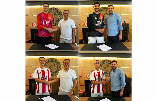 KSK Maçı Öncesi 4 Genç Transfer