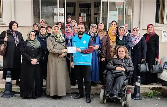 Kur'an Kursu Öğrencilerden Fidan Kampanyasına Bağış