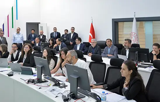Lgs Sınav Süreci, 'Sınav Koordinasyon Merkezi'nden Anlık Takip Edildi