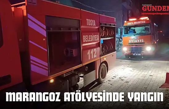 Marangoz Atölyesinde Yangın