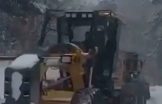 Mengen'de Kar Küreme Çalışmaları Başladı