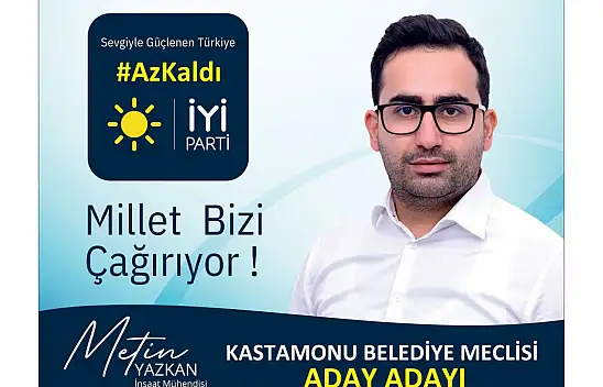Metin Yazkan, Aday Adaylığını Açıkladı