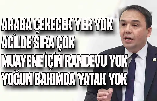 Milletvekili Baltacı TBMM'de Konuştu: Gündeminde Sağlık Vardı!