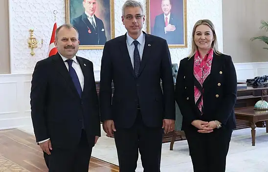 Milletvekili Ekmekci'den Bakan Memişoğlu'na Ziyaret