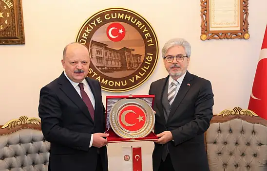 Milli Eğitim Bakan Yardımcısı  Ömer Faruk Yelkenci'den Vali Meftun Dallı'ya Ziyaret