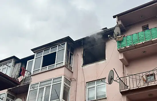 O Evini Kurtarmaya Çalıştı, İtfaiye Onu Kurtardı