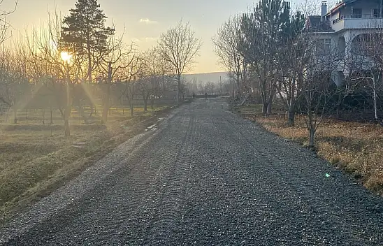 O İlçede 7025 Sokak Ulaşıma Açıldı