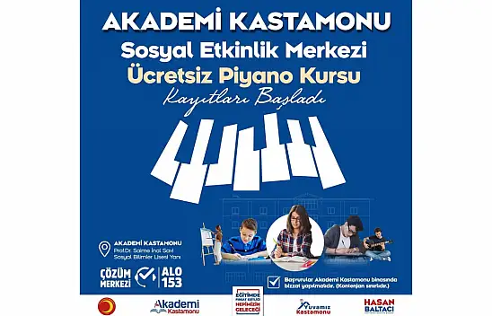 O Kurs İçin Kayıtlar Başladı!