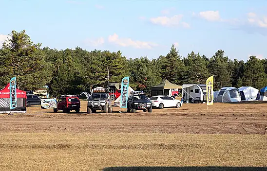 Offroad Kamp ve Karavan Festivali Başladı