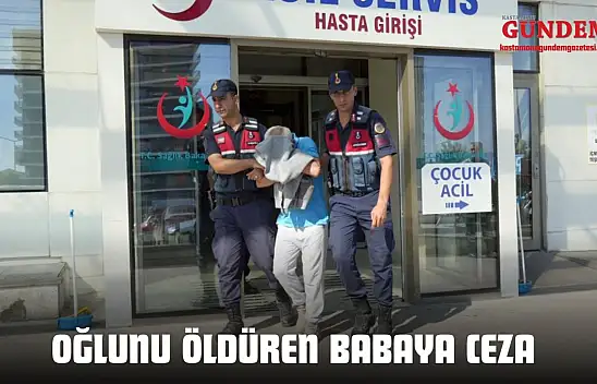 Oğlunu Öldüren Babaya Ceza!