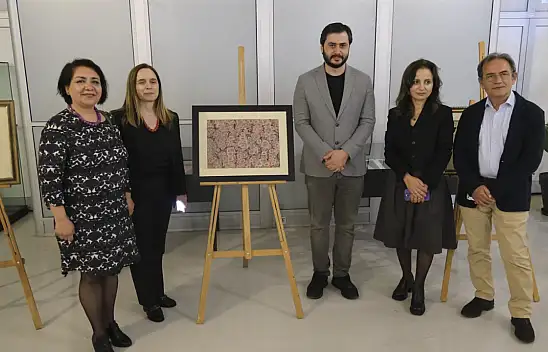 Öğr. Gör. Uğur Taşatan'dan 'Türk Ebrusu' Sergisi