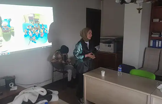 Öğrencilerden TSM'ye Sunum