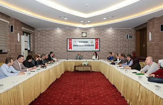 Orman Koordinasyon Toplantısı Yaptı