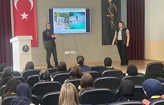 Ormancılık Meslekleri Öğrencilere Tanıtıldı