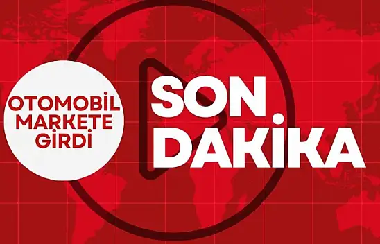 Otomobil Markete Girdi