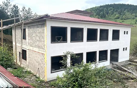 Pınarbaşı'nda Anaokulu İnşaatını İncelediler