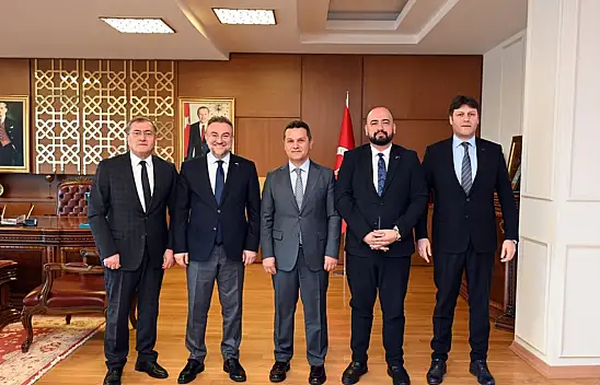 Rektör Yaşar'dan Rektör Topal'a Ziyaret