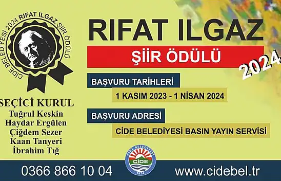 Rıfat Ilgaz Şiir Yarışması Düzenlenecek