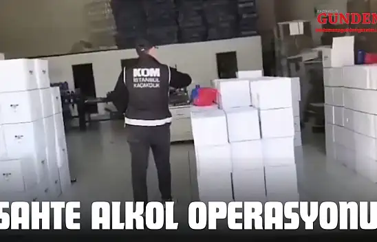 Sahte Alkol Operasyonu!
