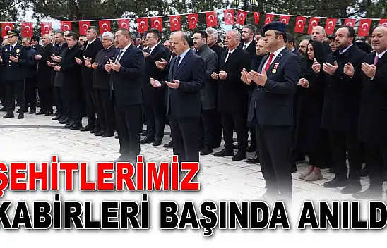Şehitlerimiz Kabirleri Başında Anıldı