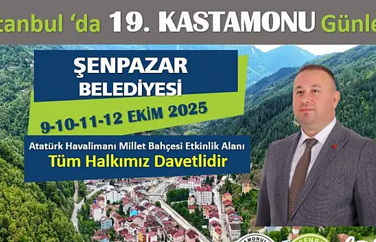 Şenpazar Belediyesi, Kastamonu Tanıtım Günleri'nde Yerini Alıyor