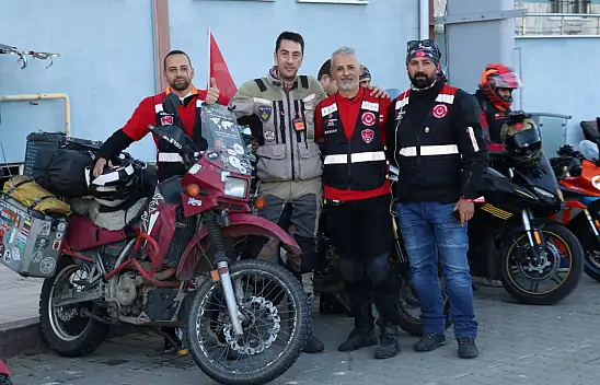 Şilili Gezgin İstiklal Sürüşü'ne Katıldı