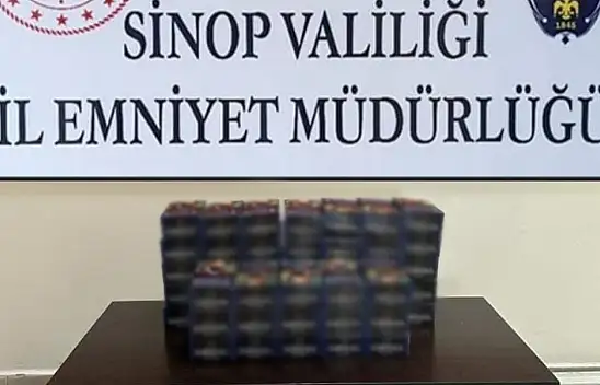 Sinop'ta 10 Bin Makaron Ele Geçirildi