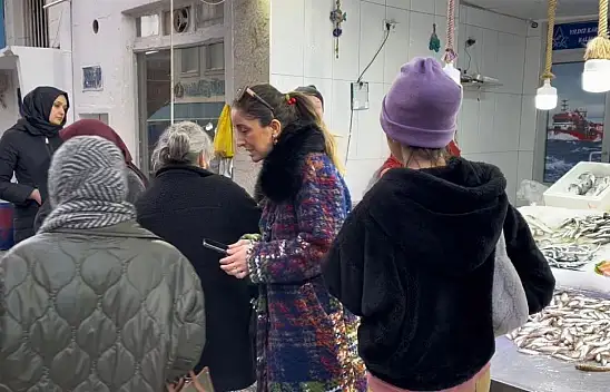 Fırtına Sonrası Balık Tezgahları Doldu