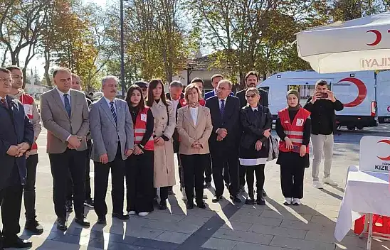 Sinop'ta Kızılay Haftası