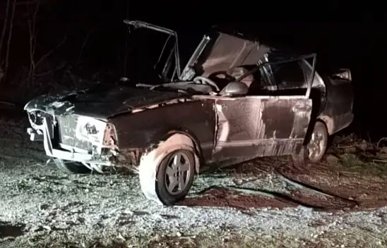Sinop'ta otomobil göle düştü, 1 ölü!
