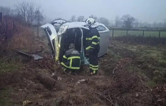 Sinop'ta Trafik Kazası: 2 Yaralı