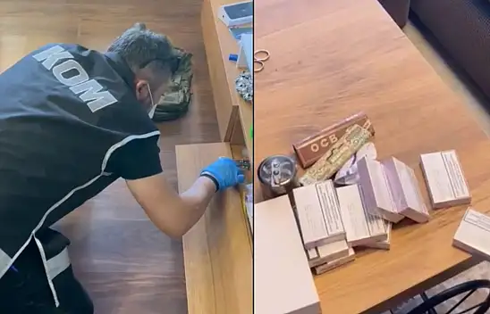 Sinop'ta uyuşturucu operasyonu