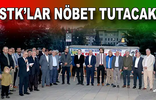 Sivil Toplum Kuruluşları Filistin İçin Nöbet Tutacak