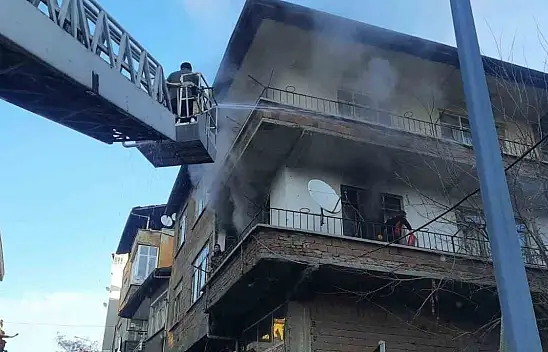 Sungurlu'da Korkutan Yangın